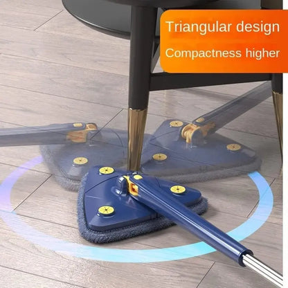 Triangle Cleaning Mop | ممسحة تنظيف مثلثة 360°