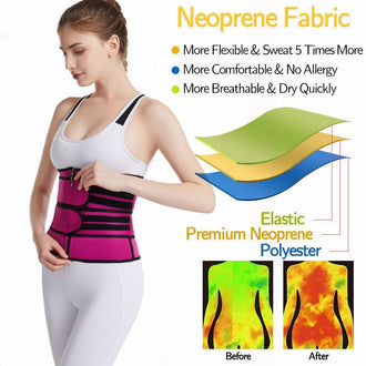 Belly Lose Weight Belt حزام تخسيس وتنحيف البطن